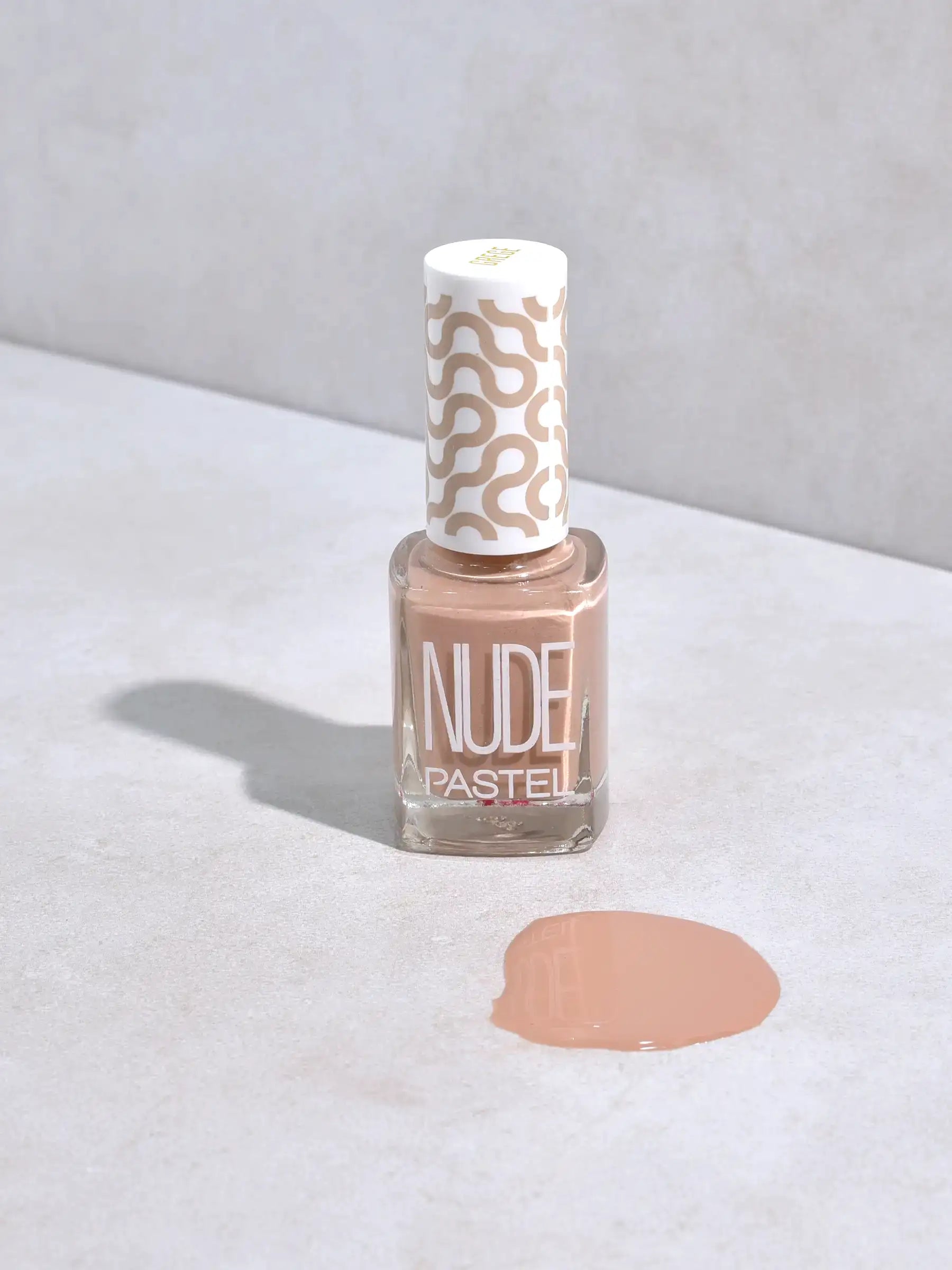 NUDE BY PASTEL NAIL POLISH 757 GREGE